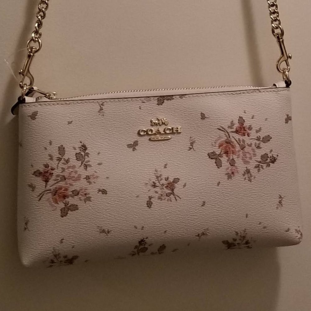 Coach Floral Crossbody Purse